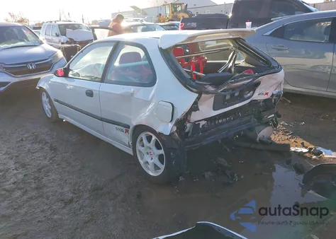 1997 Honda Civic Cx из США, поврежденный, VIN 2HGEJ6323VH112623